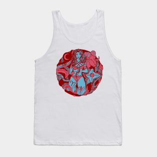 Pastel Tones Aries Beauty Tank Top